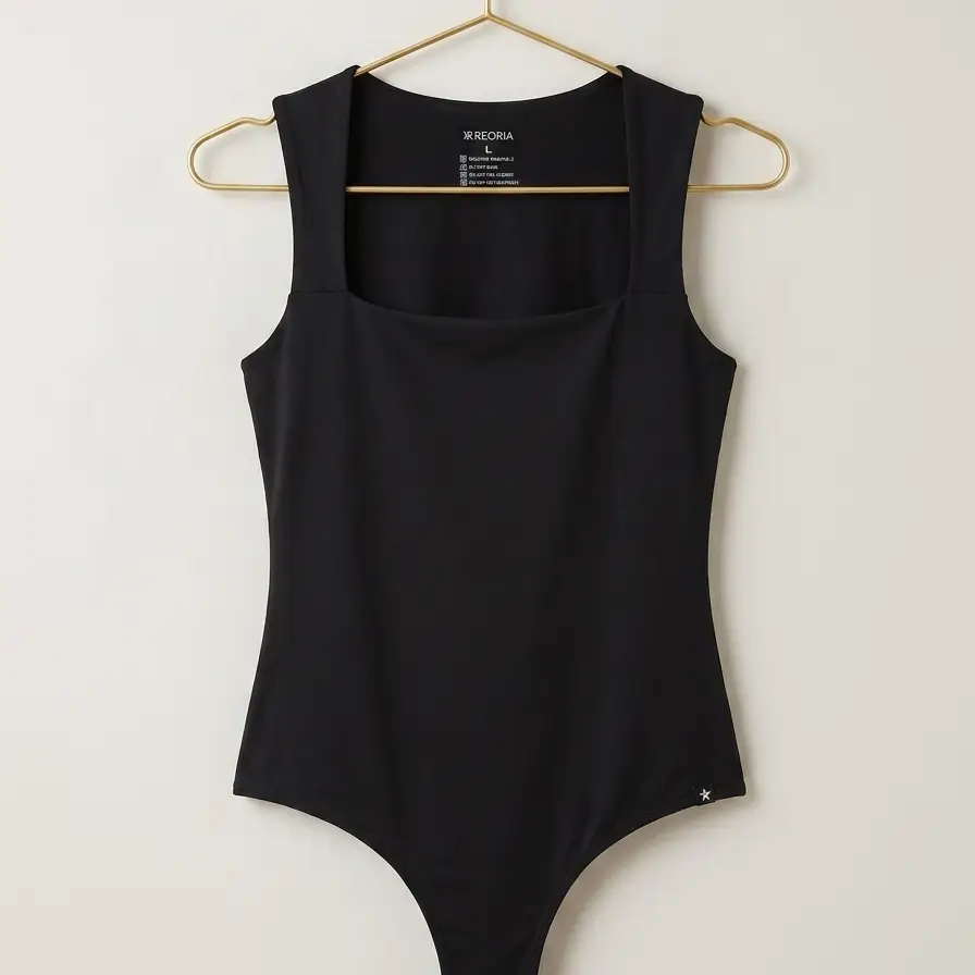 Bodysuit Premium de Cuello Cuadrado – REORIA talla L's photo #1