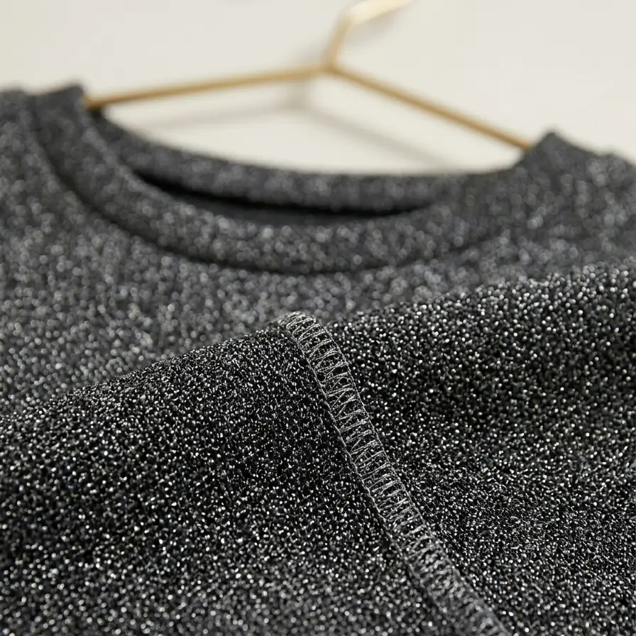 Top Shimmer Sin Mangas – Gris Espacial (Edición Limitada) Talla S/M's photo #1