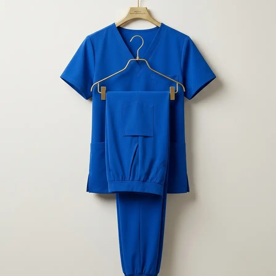 Conjunto Médico "Vitality" en Azul Real Talla S's photo #1