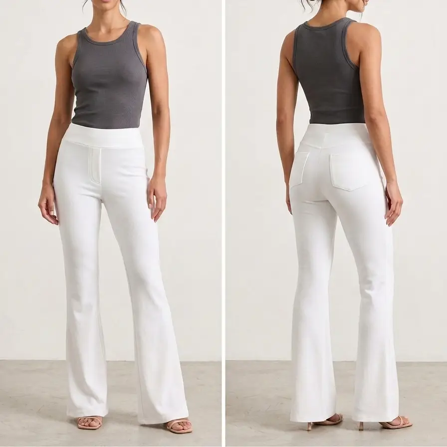 Pantalón Wide-Leg Estilo Minimalista – Elegancia y Confort Talla M/L's photo #1