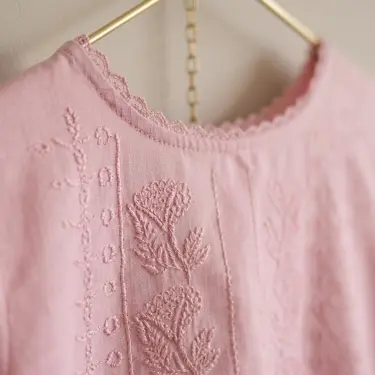Blusa Casual – Rosa Malva Suave  Talla M's photo #1