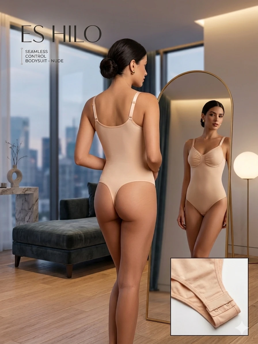Faja Body Invisible de Control Sin Costuras - Nude Talla S/M, L/XL's foto | Luni Shop |  BizneCubano