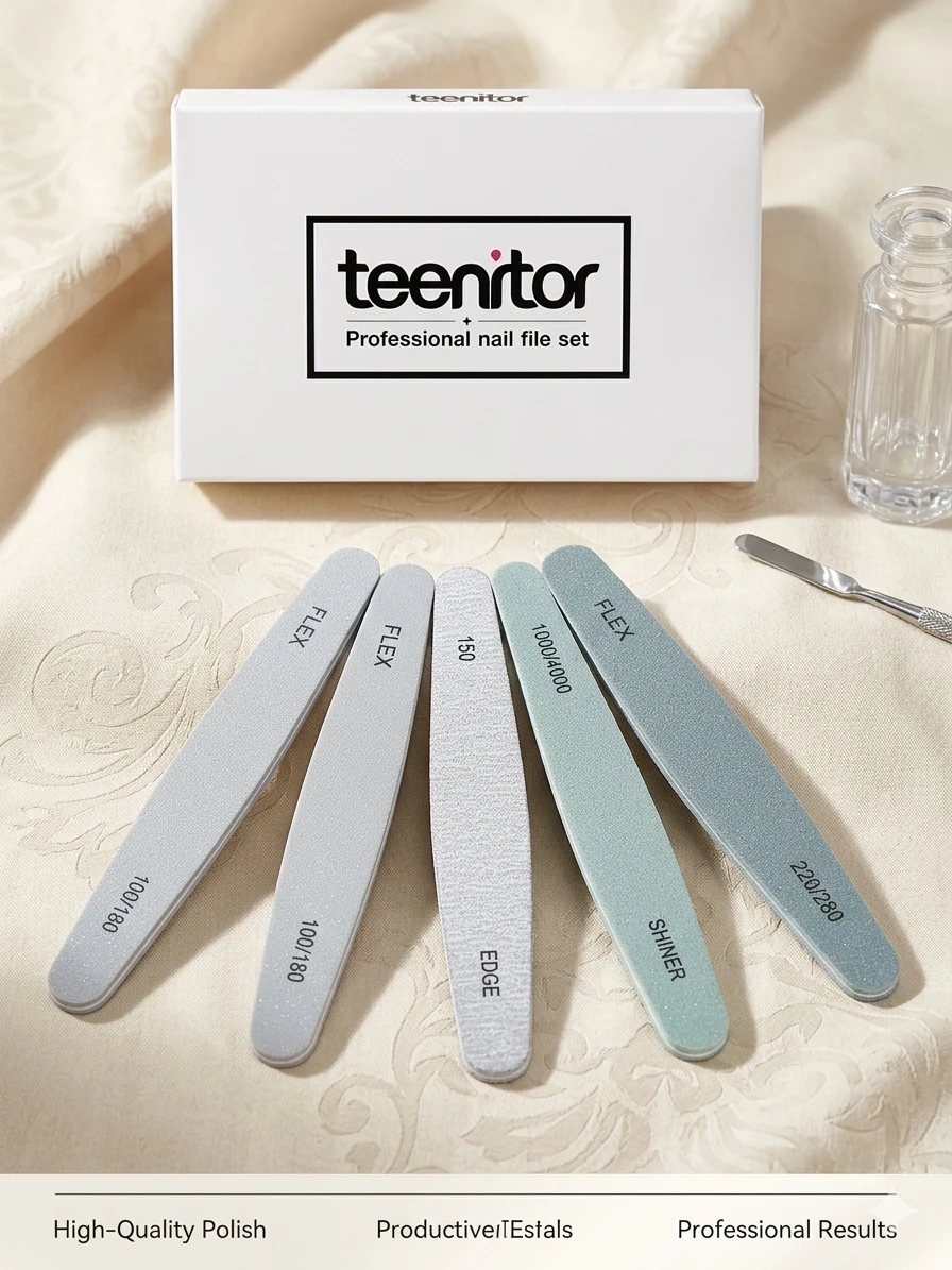 Set de Limas Profesionales Teenito: Tu Kit Maestro de Manicura's foto | Luni Shop |  BizneCubano