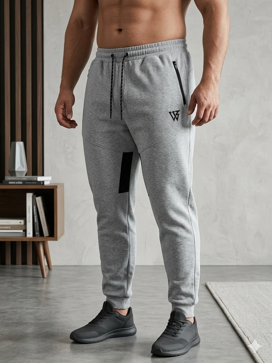 Pantalón Jogger Premium - Gris Melange Talla XXL's foto | Luni Shop |  BizneCubano