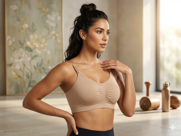 Sujetador/Crop Top Comfort Seamless – Sujeción Natural y Libertad de Movimiento's foto | Luni Shop |  BizneCubano